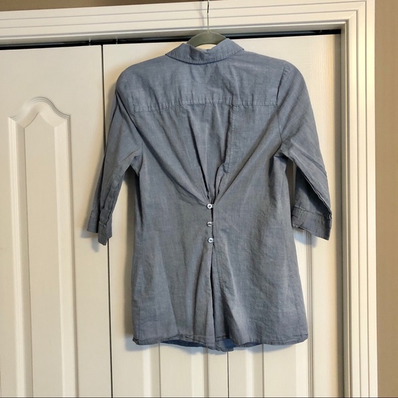 Ali & Kris Denim Blouse - Picture 2 of 2
